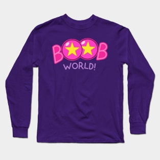 Boob World Long Sleeve T-Shirt